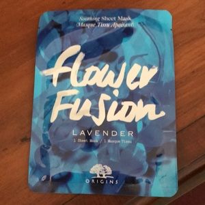 Lot of 2 Origins Flower Fusion sheet masks